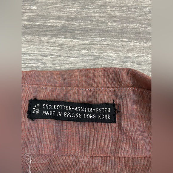 Pierre Cardin Novelty Button Down Shirt Size M Fitted, NWT - Picture 7 of 11